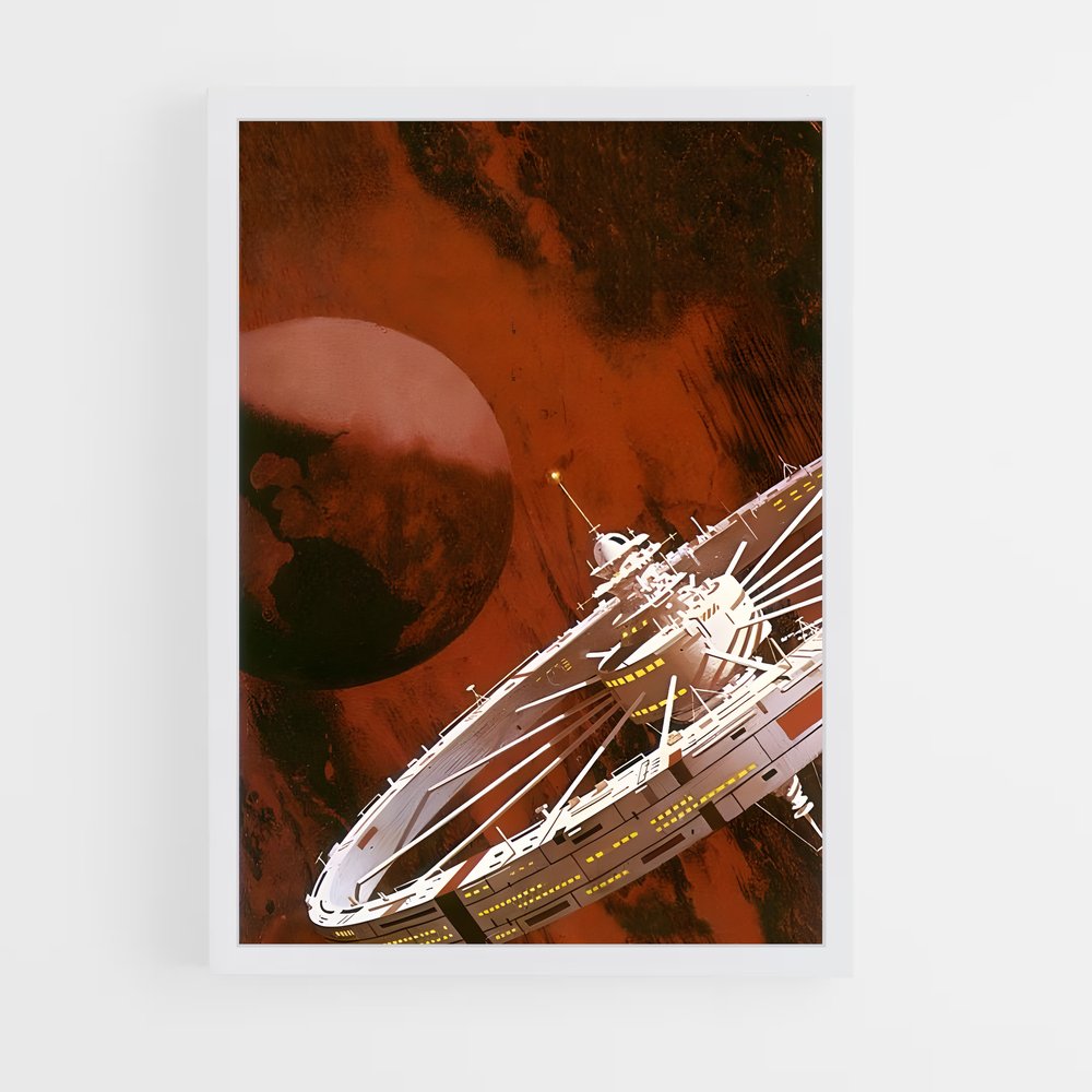 Poster incroyable art de science-fiction – affiche Art spatial (vue 3)
